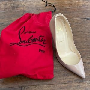 Available COPY - Christian louboutin pigalle follies 100mm nude